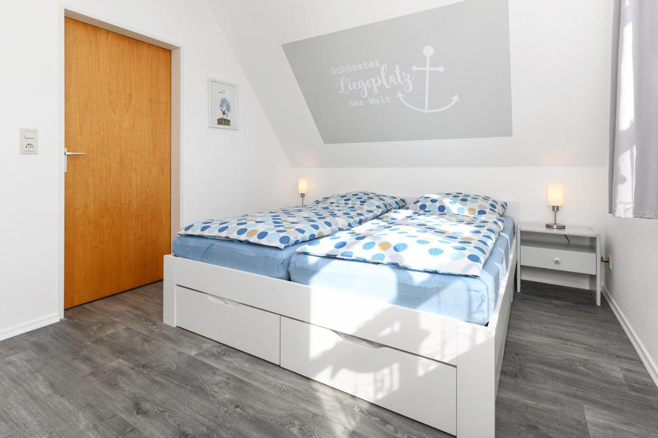 Ferienwohnung Seepferdchen Im Wohnpark Werdum Exterior foto